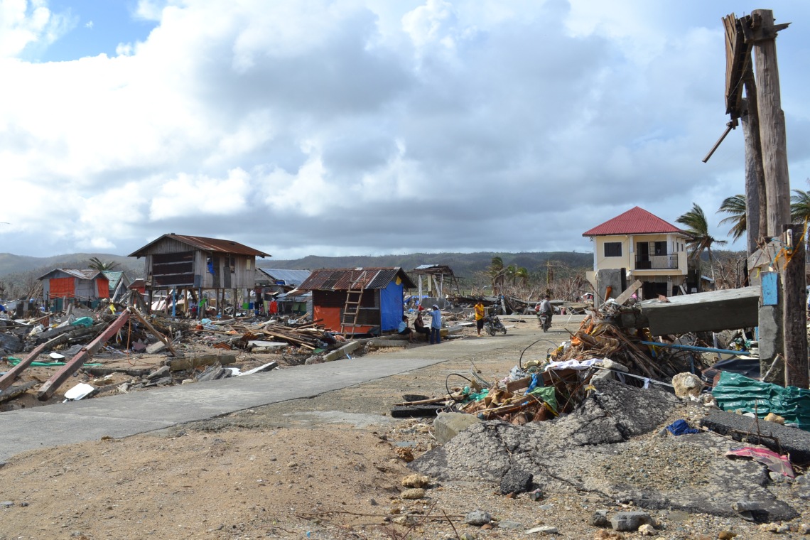 Eastern Samar two weeks after super typhoon Yolanda. Photo by Kristine Sabillo